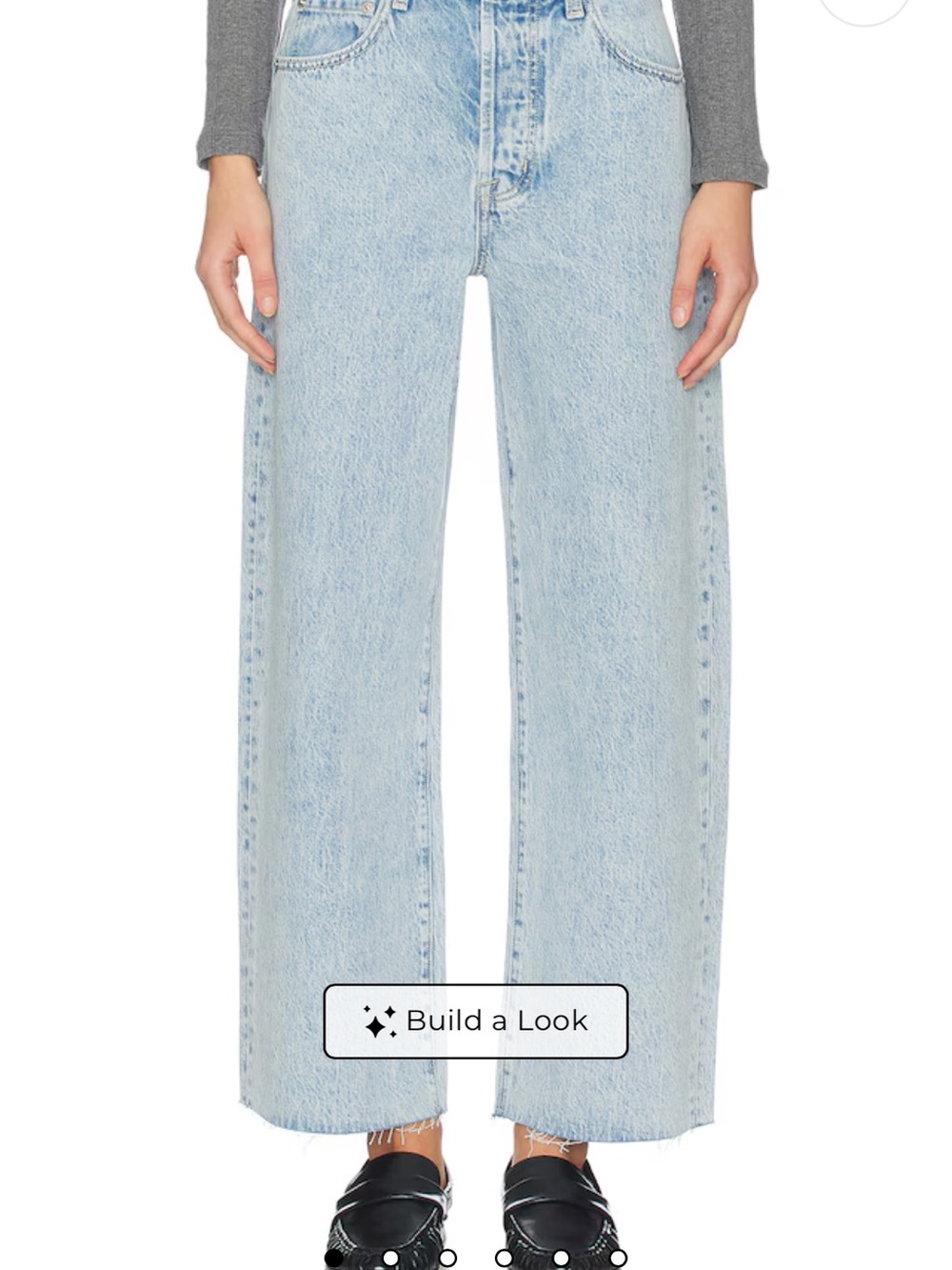 Pistola denim Tate high rise in Modena